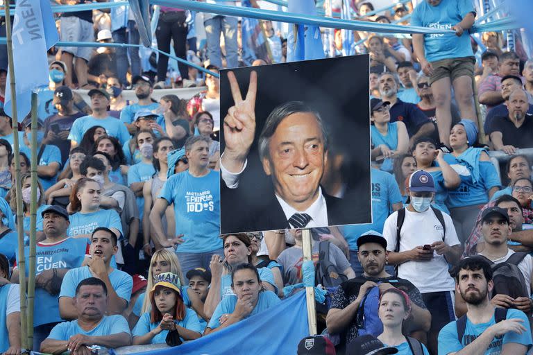 El acto en memoria de Néstor Kirchner en la localidad de Morón