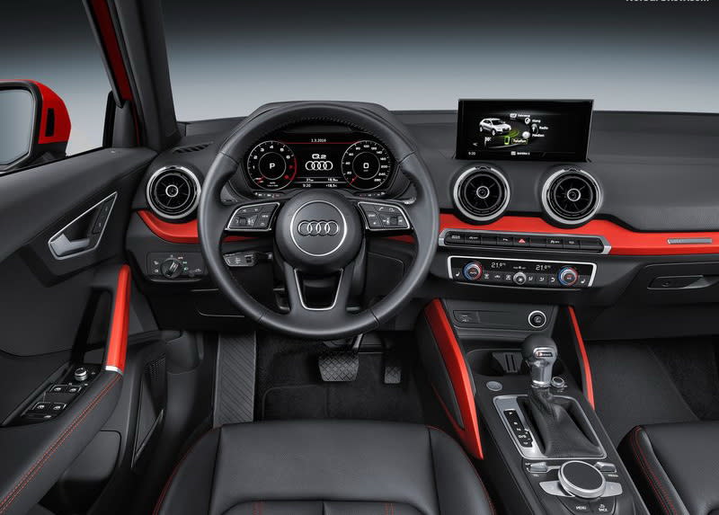 Audi Q2同樣承襲了品牌科技味濃烈的傳統