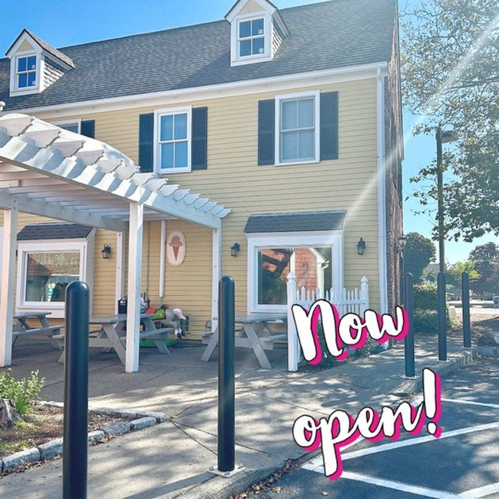 B's Homemade Ice Cream is open at the Village Landing Marketplace near the Plymouth waterfront. The shop is at the site of the former Peaceful Meadows Ice Cream shop.
