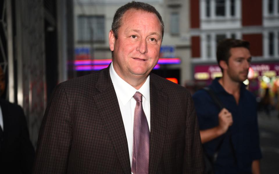 Mike Ashley is hoping to become new owner of Derby County - PA