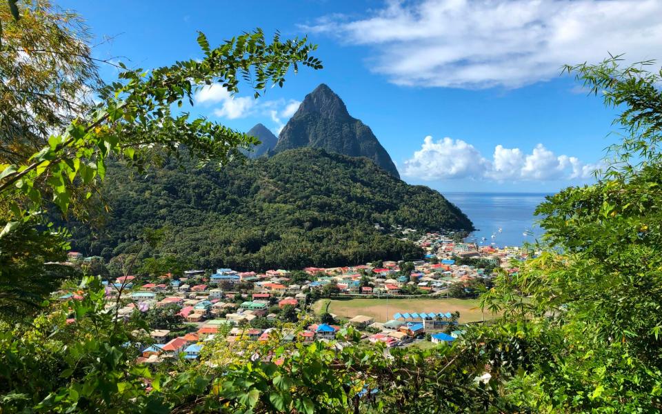 The Pitons, St Lucia - DANIEL SLIM/AFP via Getty Images