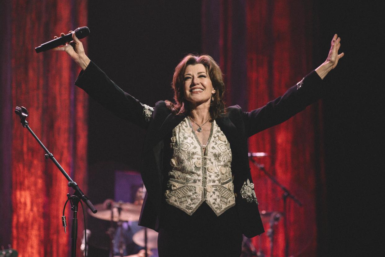 Amy Grant during a recent stop on her Spring tour.
