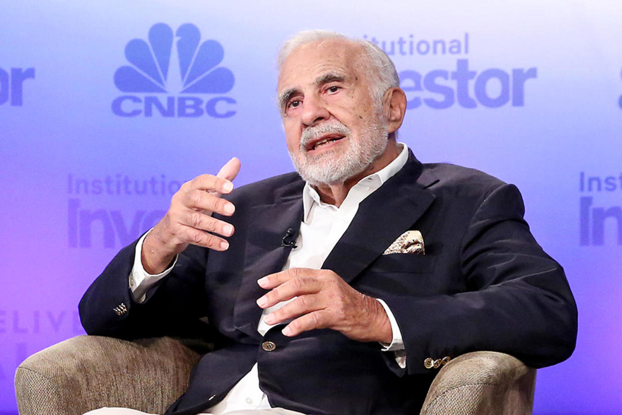 Carl Icahn speaks (Heidi Gutman / CNBC file)