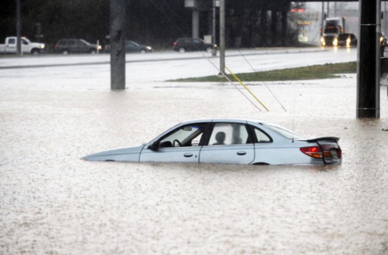 Flooding in Knoxville.