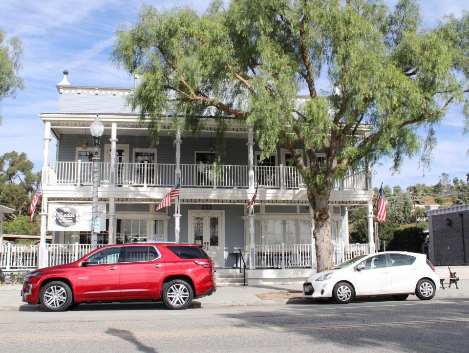 Freda's Farm to Fork Kitchen, at lower left in this High Street building, is a new Moorpark restaurant featuring Italian and American cuisine.