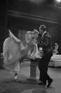<p> While showing off her impeccable dance moves with partner Fred Astaire, actress Vera-Ellen gave a glimpse of her dreamy pink satin ballet shoes in&#xA0;<em>Three Little Words</em>.&#xA0; </p>