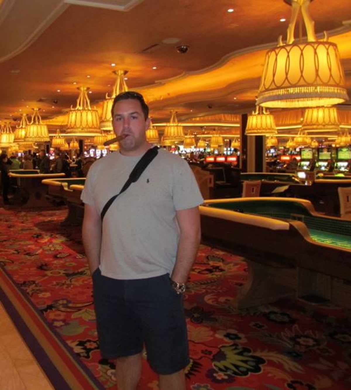 The 40-year-old said he was constantly “rationalising and normalising” his levels of gambling and ended up gambling away more than £5 million (Mark Bradshaw)
