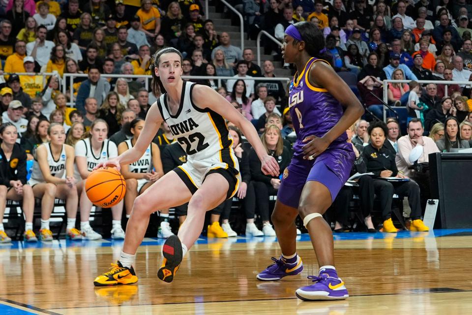 The Iowa-LSU game was the most bet women's sporting event ever.