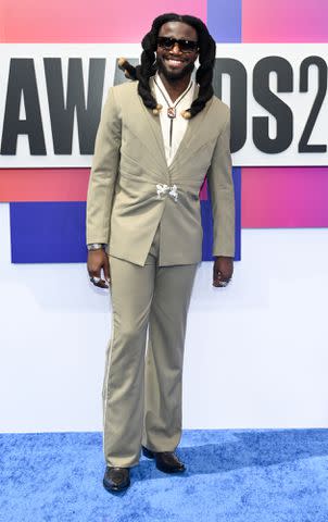 <p>Michael Buckner/Variety via Getty </p> Shaboozey at the BET Awards at Peacock Theater on June 30, 2024 in Los Angeles