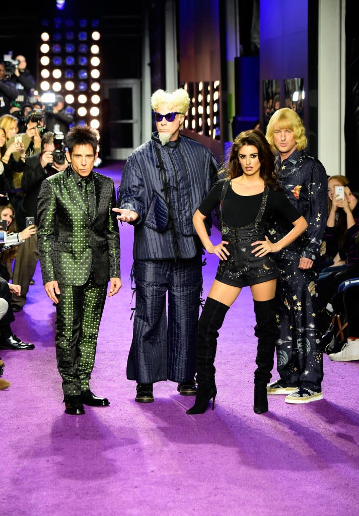 Stiller directed “Zoolander” and “Zoolander 2.” Getty Images for Paramount