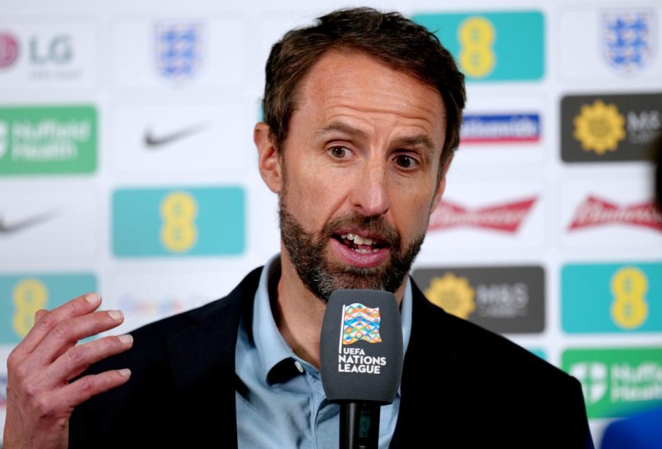 Gareth Southgate believes his players will bounce back from defeat to Hungary (PA Wire)