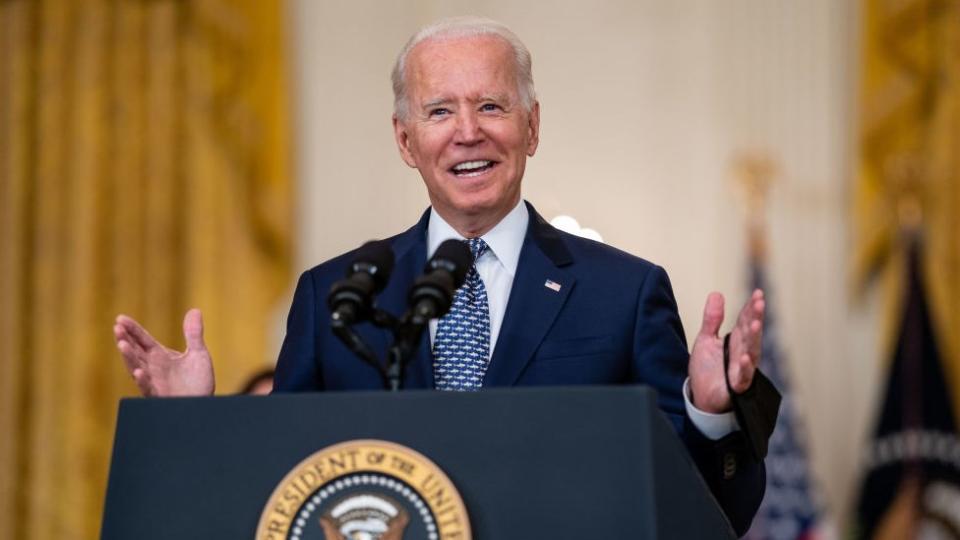 El presidente de Estados Unidos, Joe Biden.