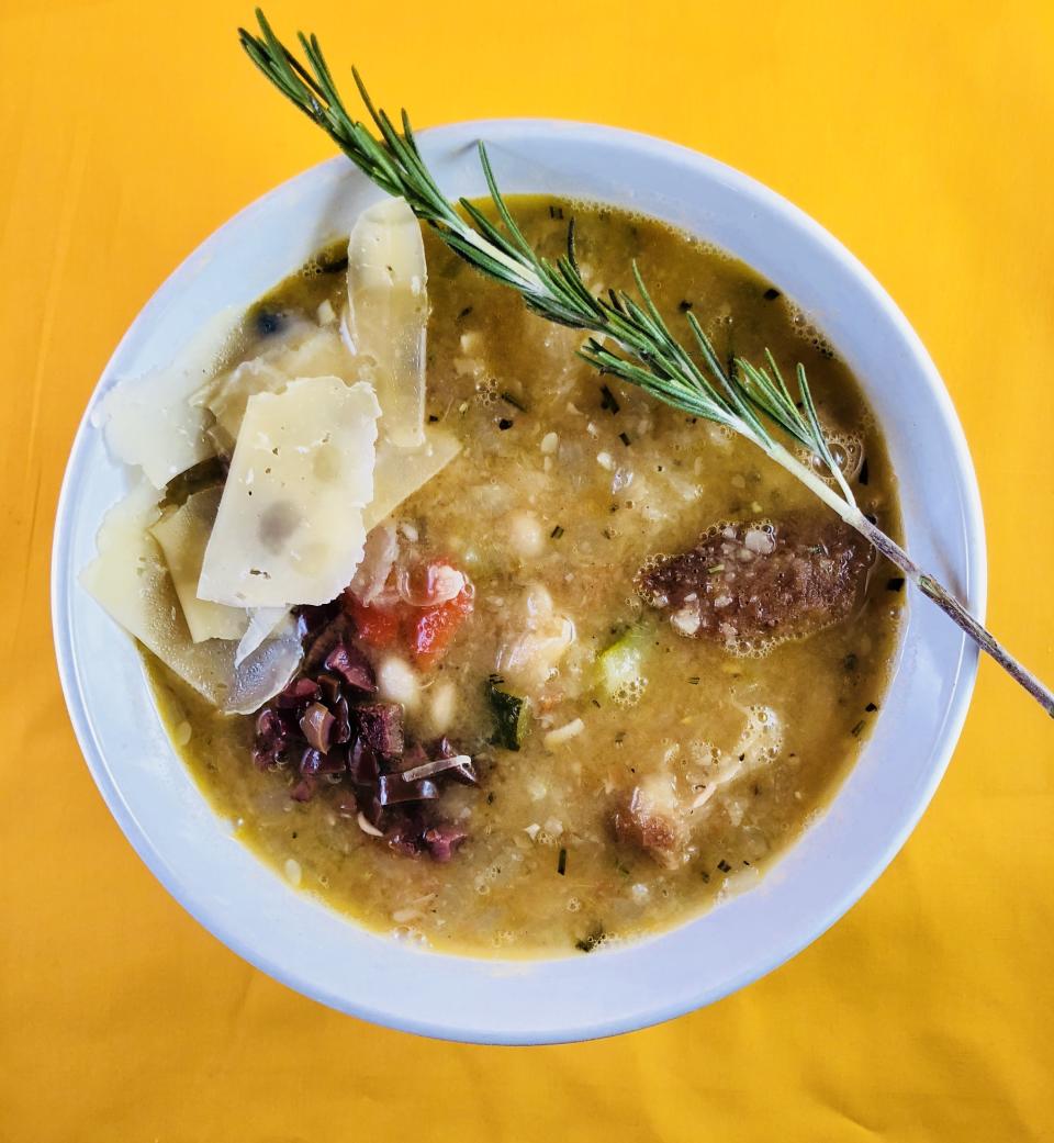 An Indian take on ribollita, made by recipe tester Priyanka Naik.