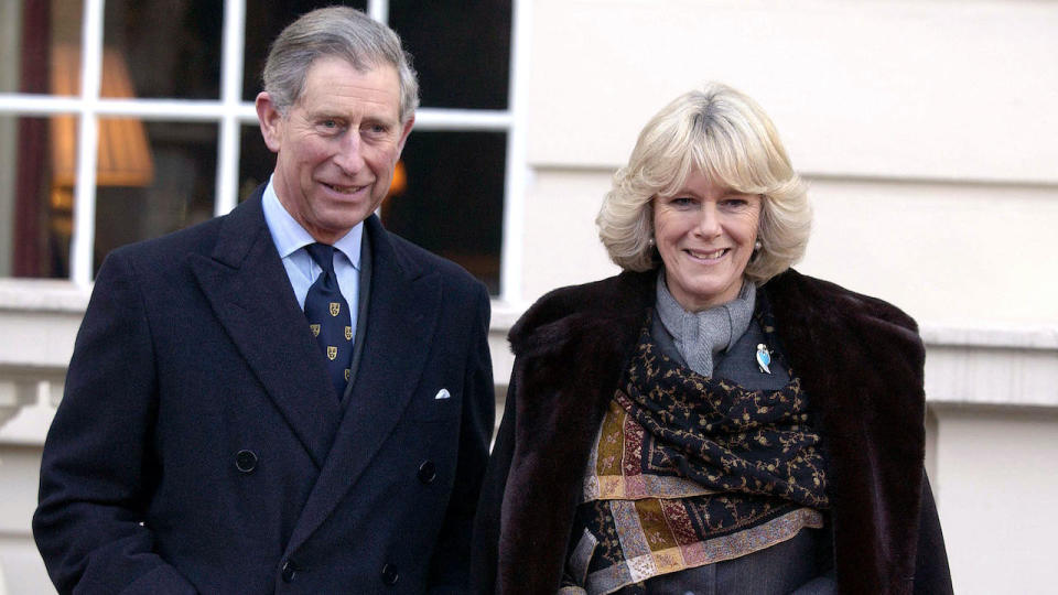 2005: Camilla Parker Bowles and King Charles at Clarence House
