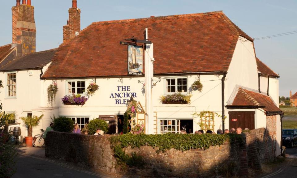 The blue anchor