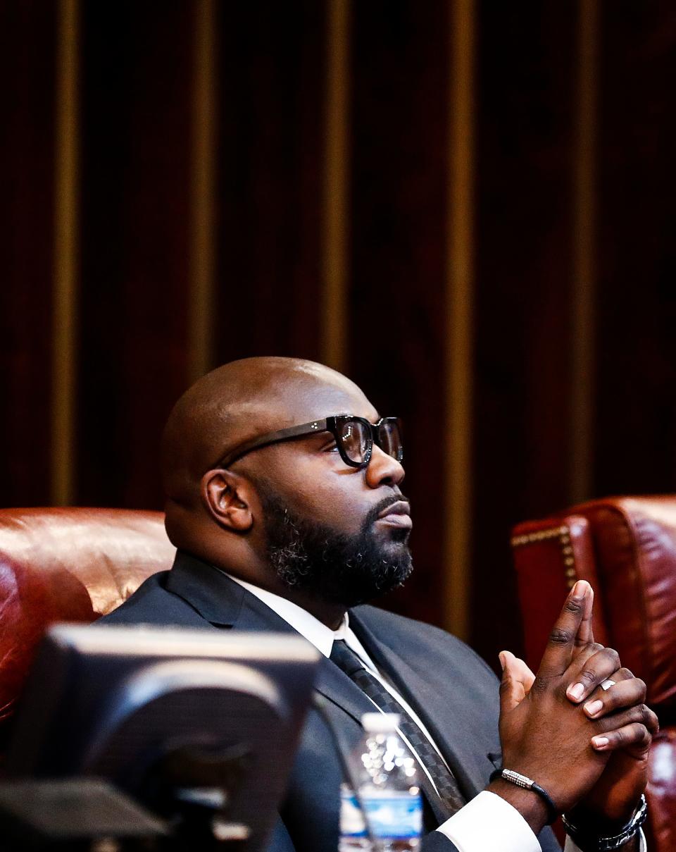 Former Memphis City Councilman Berlin Boyd is seen during a meeting in 2018.