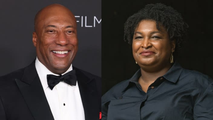 Byron Allen Stacey Abrams