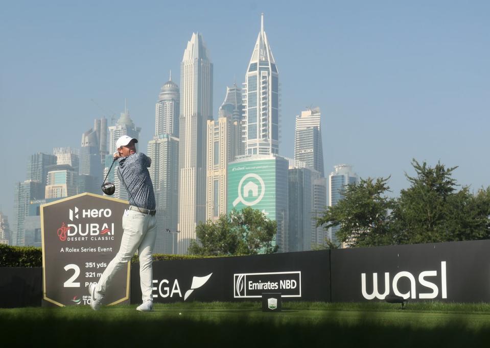 Rory McIlroy pipped Patrick Reed to the Dubai Desert Classic crown  (Getty Images)