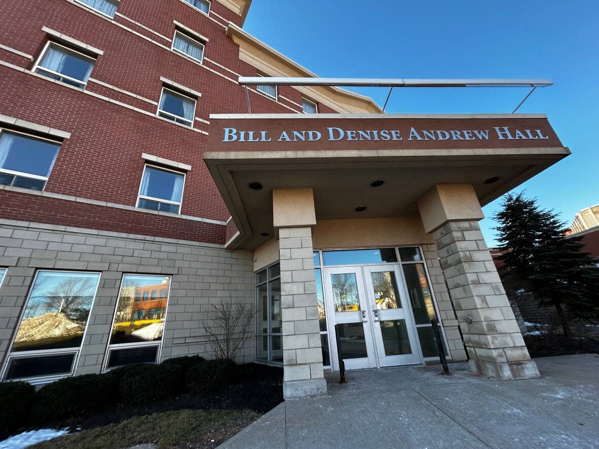 Canada Games organizers say 44 rooms in Bill and Denise Andrew Hall will be filled by visiting athletes.  (Tony Davis/CBC - image credit)