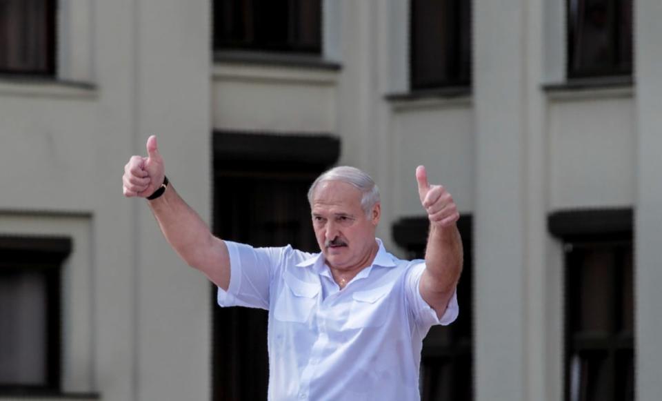 <div class="inline-image__caption"><p>Belarus' President Alexander Lukashenko</p></div> <div class="inline-image__credit">Siarhei Leskiec/AFP via Getty</div>