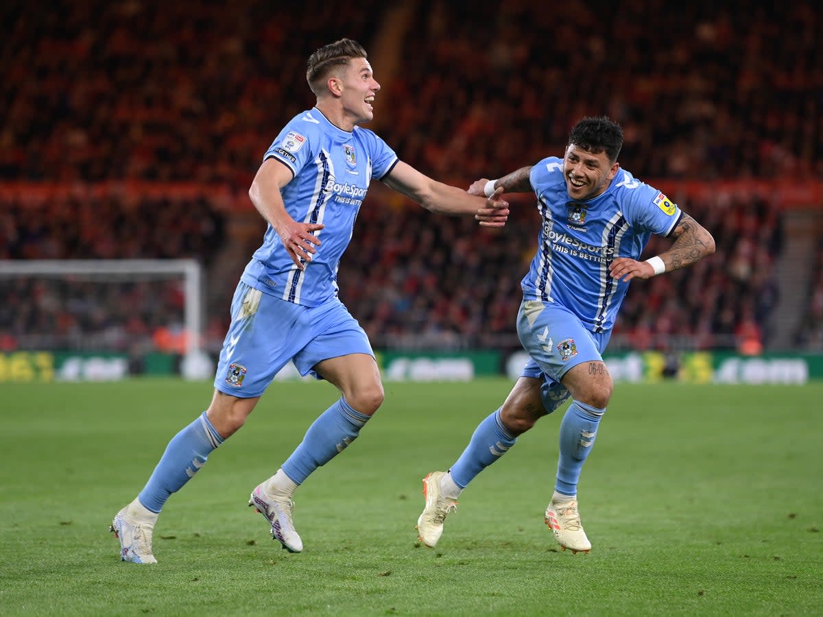 Coventry beat Middlesbrough to reach the Championship play-off final  (Getty Images)