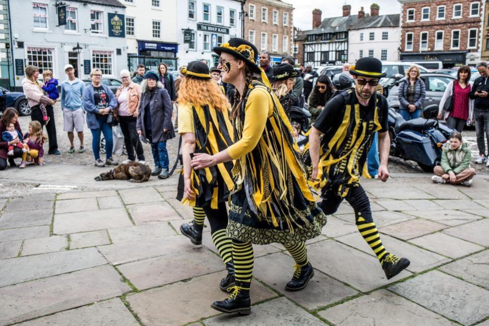 The Northern Echo: Richmond MayFest in North Yorkshire.