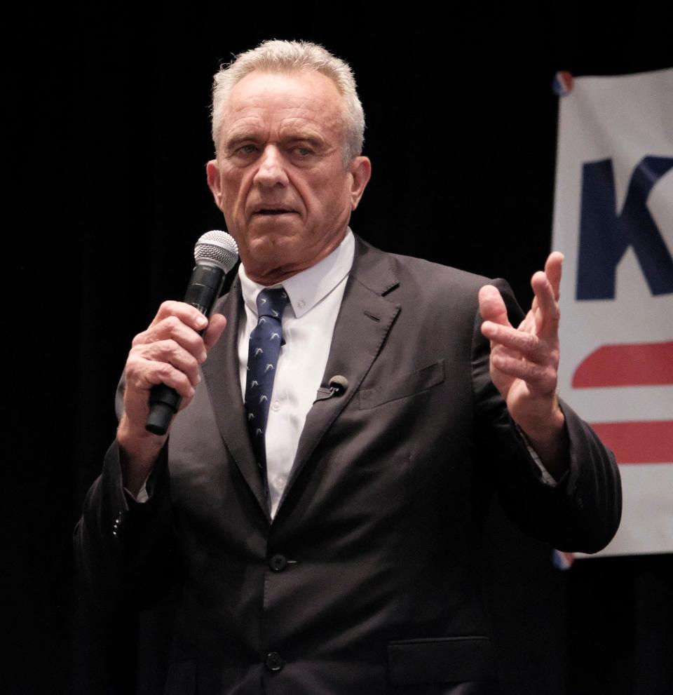 Robert F. Kennedy Jr Campaigns In Atlanta