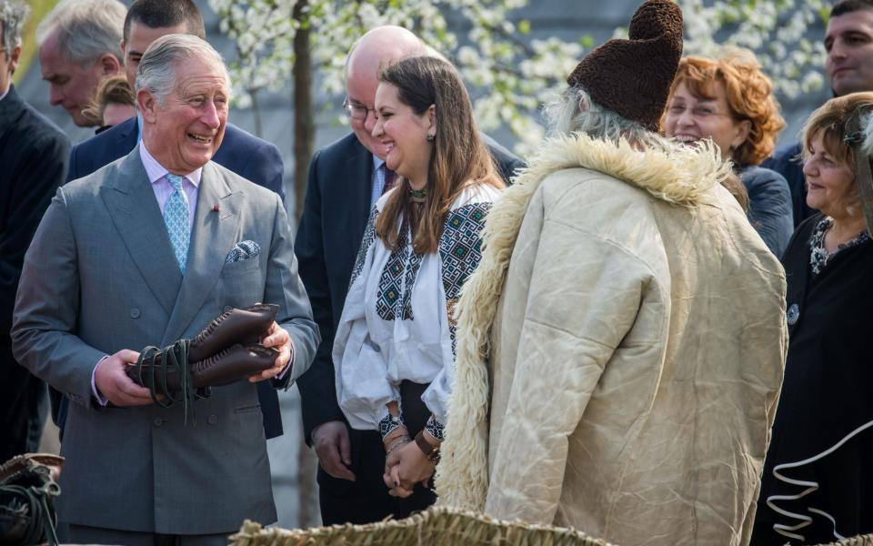 King Charles III during a 2017 visit to Romania - Getty