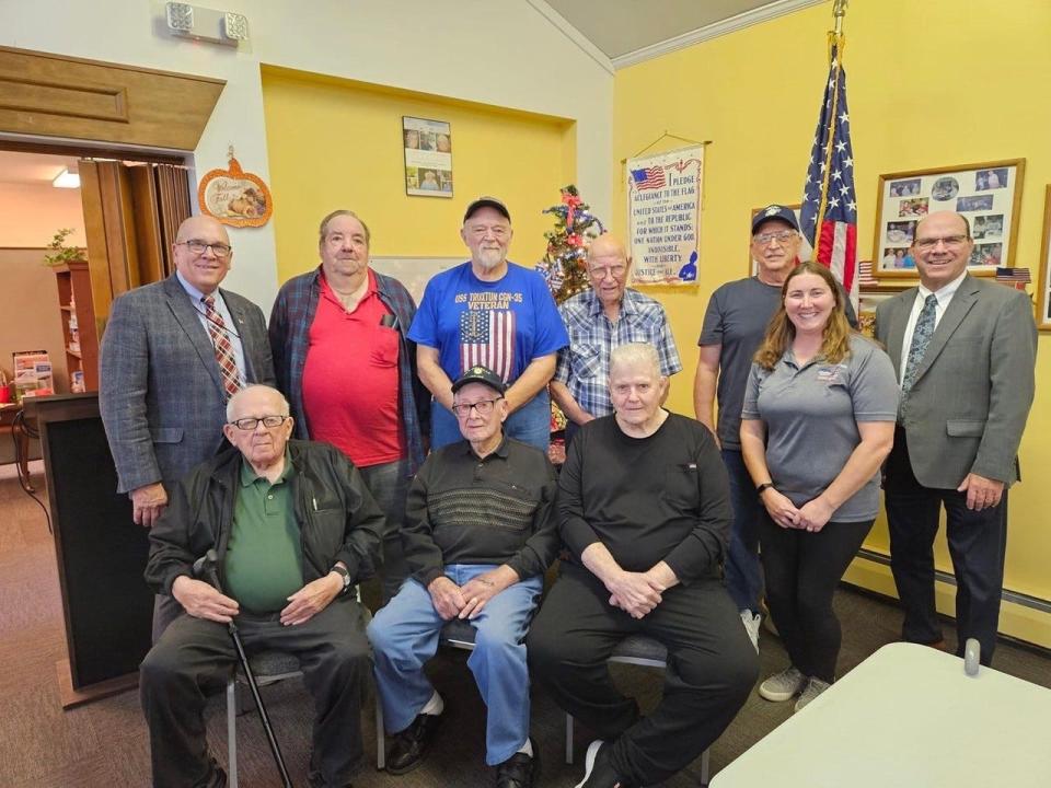 The Ottawa County Veterans Service Office, Stein Hospice and Ottawa County Senior Resources honored Veterans this month with their annual Veterans Pinning Program.