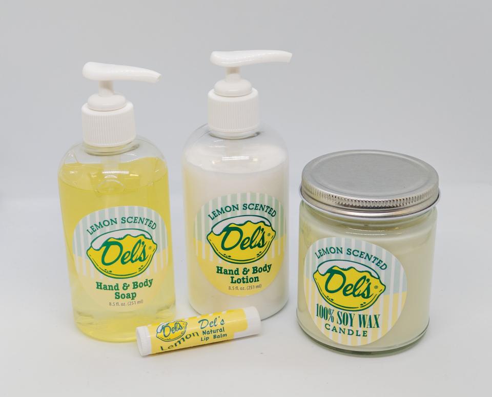 For the Del's lover in your life, Orla Soy Candle offers scented candles, soap, lotion and lip balm.
