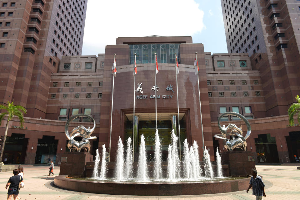 (GERMANY OUT) Ngee Ann City, Orchard Road, Singapur  (Photo by Schöning/ullstein bild via Getty Images)