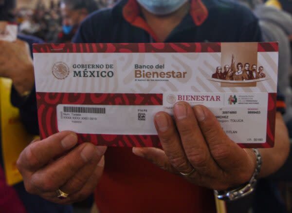 Tarjetas del bienestar