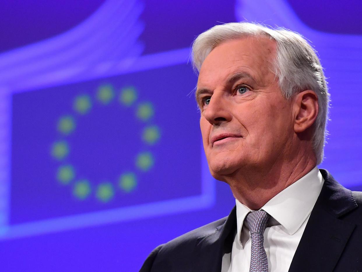 Michel Barnier, the European Commission’s lead Brexit negotiator: Getty Images