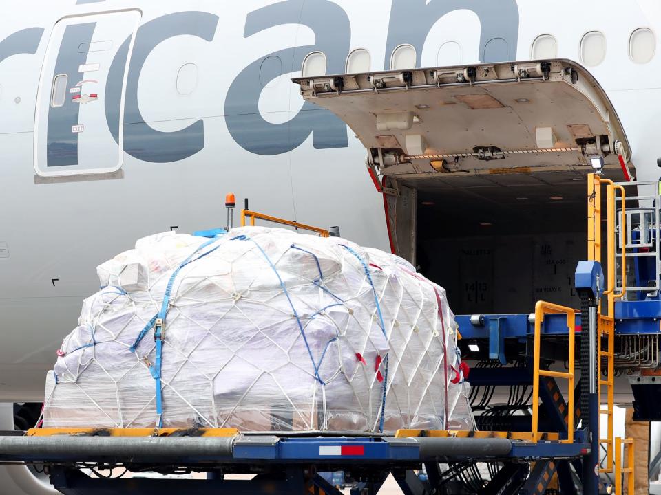 American Airlines cargo-only flight