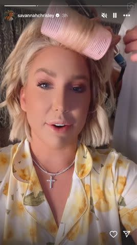 <p>Savannah Chrisley/Instagram</p> Savannah Chrisley on April 19, 2024