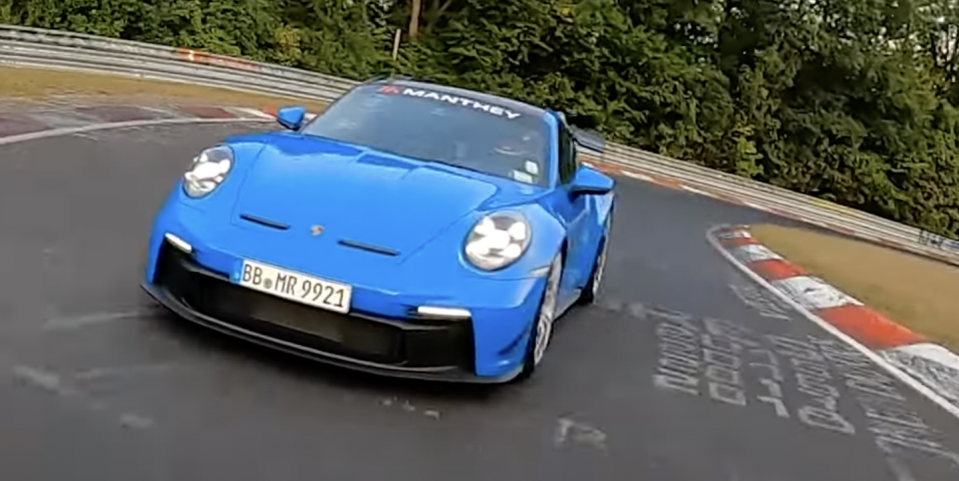 porsche 911 gt3 manthey racing kit nurburgring