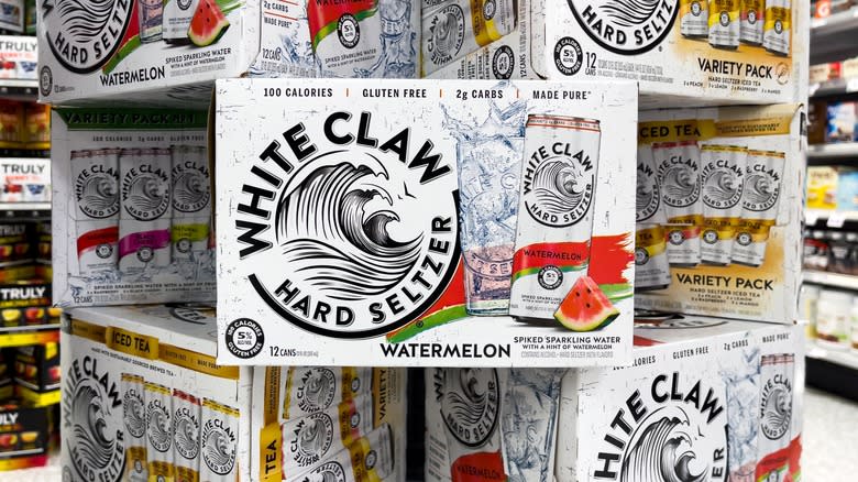 Packages of White Claw