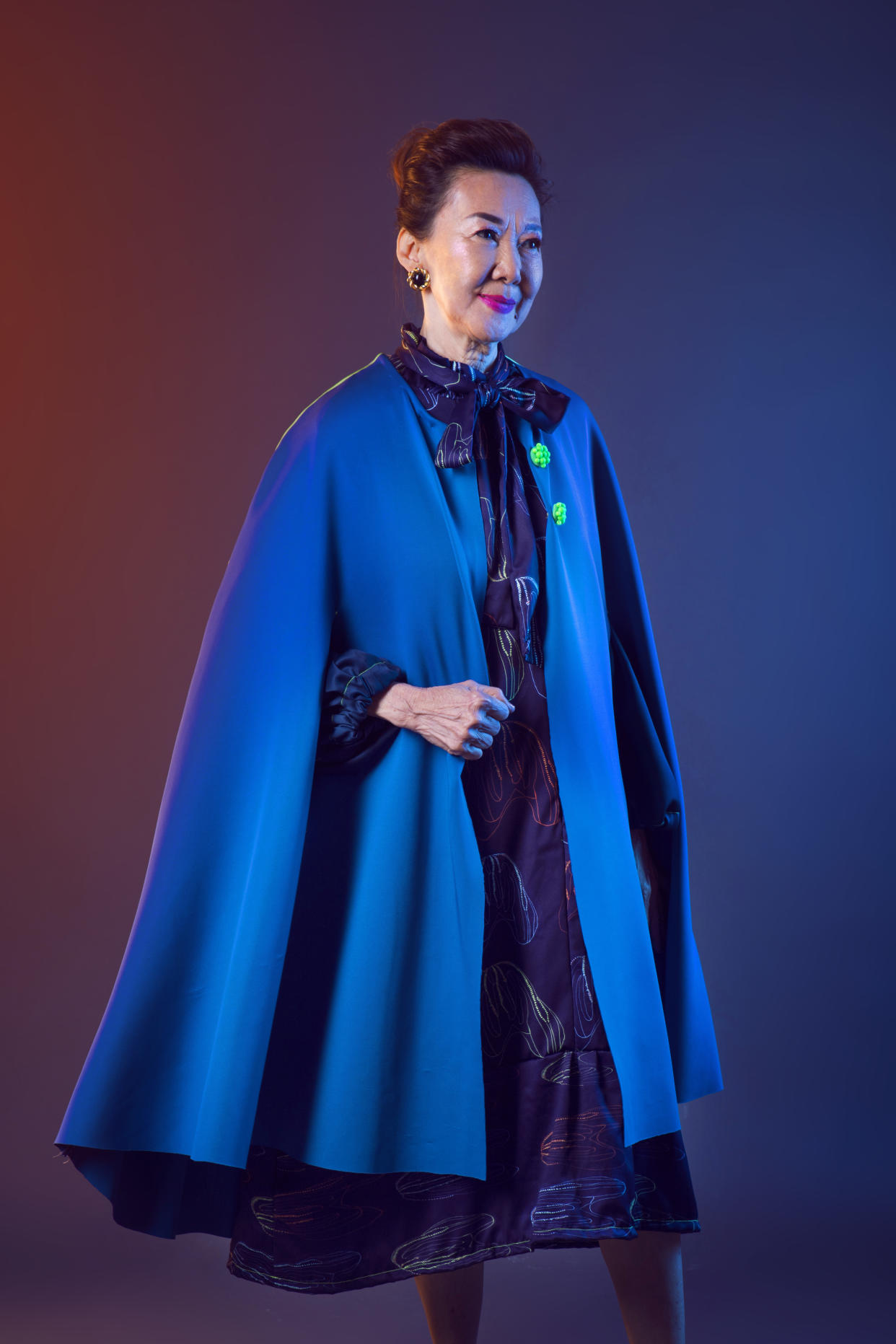 MDIS graduate Jeon Eunha stood out from this year’s line-up by presenting a mini-collection targeting women in their 50s and 60s. (PHOTO: MDIS School of Fashion and Design)