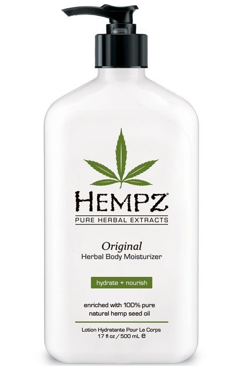 14) Hempz Original Herbal Body Moisturizer