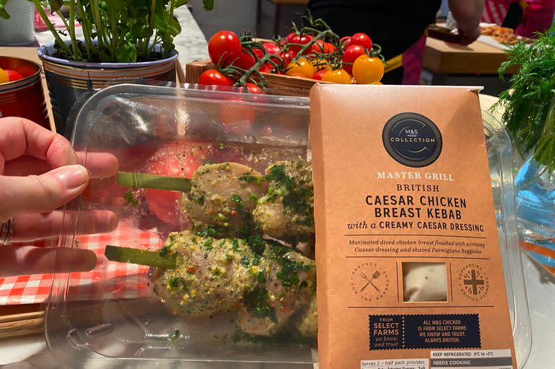 The Chicken Caesar kebabs are new -Credit:MEN