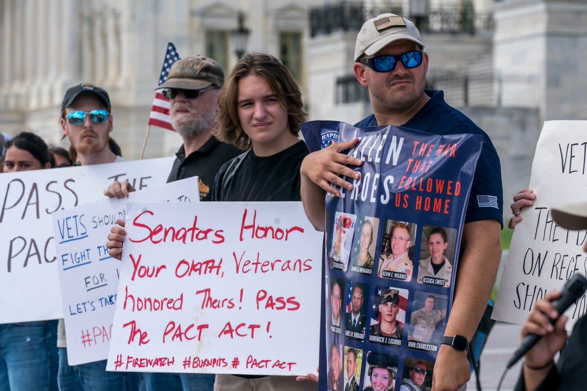 Congress Veterans (Copyright 2022 The Associated Press. All rights reserved)