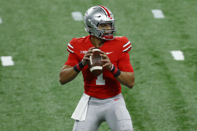 Mock draft watch: Justin Fields to the Lions in Bleacher Report's