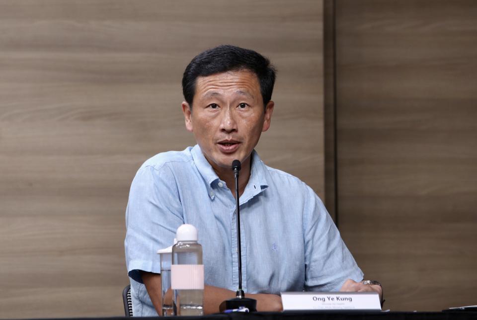 Health Minister and MTF co-chair Ong Ye Kung (PHOTO: MCI)