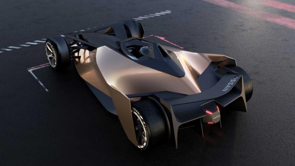 NISSAN公布最新單座公路版電動賽車Ariya Single Seater Concept
