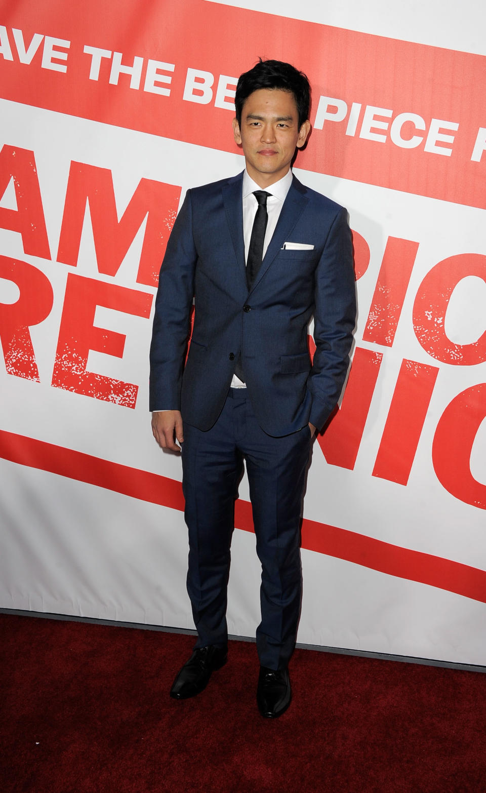 HOLLYWOOD, CA - MARCH 19: Actor John Cho arrives at the Premiere of Universal Pictures' "American Reunion" at Grauman's Chinese Theatre on March 19, 2012 in Hollywood, California. (Photo by Frazer Harrison/Getty Images)