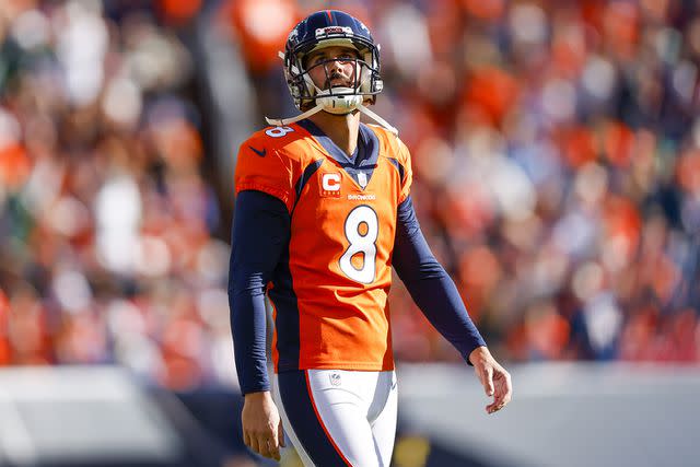 <p>Justin Edmonds/Getty</p> Brandon McManus.