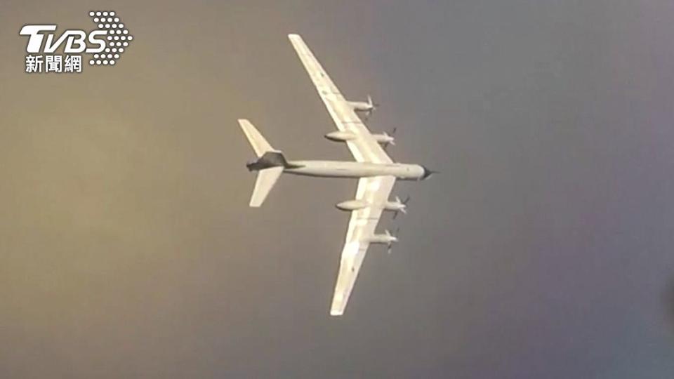 俄羅斯Tu-95轟炸機。（資料照／達志影像美聯社）