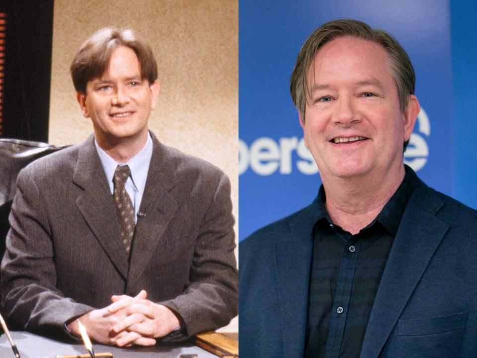 Mark McKinney then and now