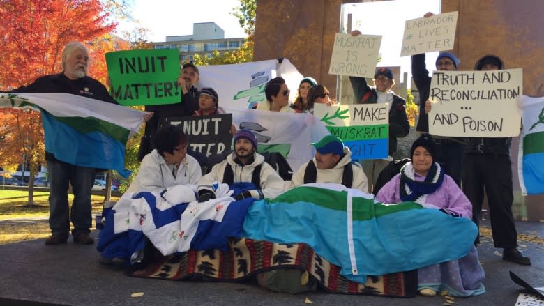 Muskrat Falls protesters bring hunger strikers from Labrador to Ottawa