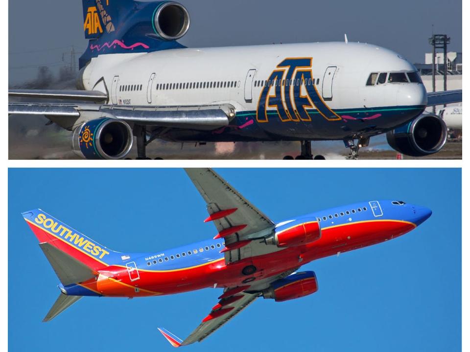 ATA Airlines and Southwest Airlines merger